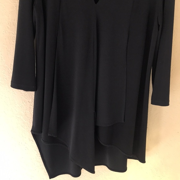 Black flowy Blouse size 12 - Picture 5 of 9